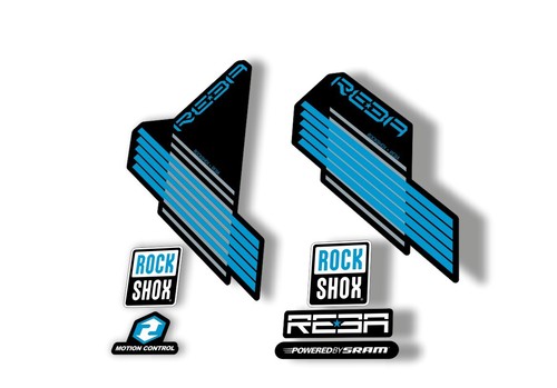 Rock shox reba 2009 - shox, decal