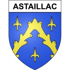 Astaillac 19 ville Stickers