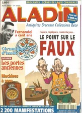 ALADIN N°178 LES FAUX / CERAMIQUES D'IZNIK / MACHINES A SOUS / PORTES ANCIENNES
