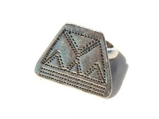 Bijou alliage argenté bague