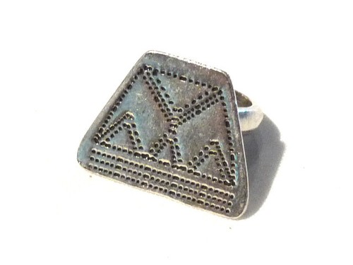 Bijou alliage argenté bague