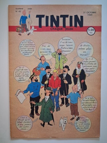 Journal tintin hergé 27 - tintin, du