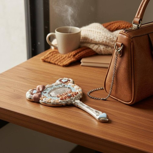 Miroir pendentif portable - miroir,