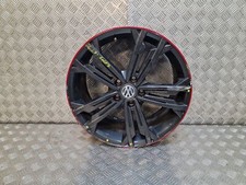 Jante alu - Volkswagen Golf VII - 7.5 X 18" ET49 5 Br. noir/rouge - 5G0601025DR