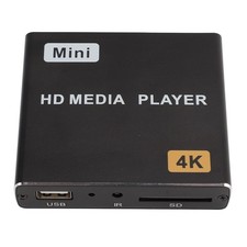 Mini 4K HD Media Player HD Multimedia Interface AV USB Storage Card IR Inter NEW