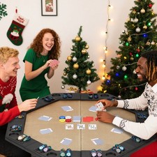 51” 8-Player Octagon Poker