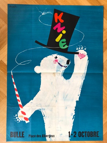 Affiche cirque knie - cirque, à