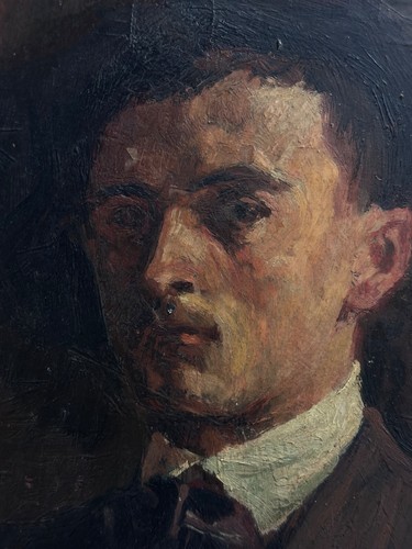 Tableau ancien portrait - tableau,