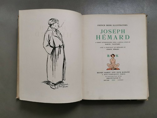 Joseph hémard french - joseph, book