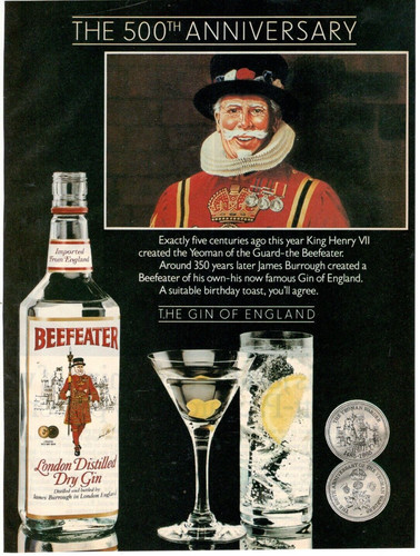Beefeater london distilled dry - london,