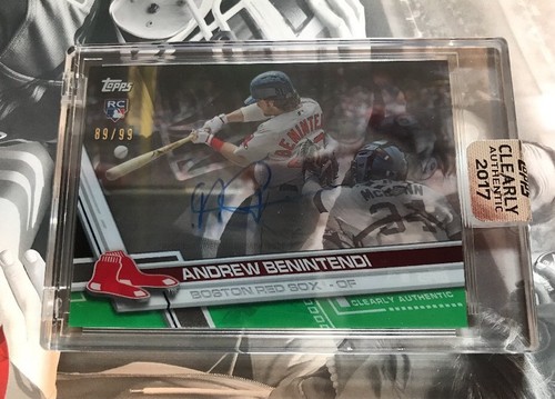 2017 topps clearly authentic - clearly,