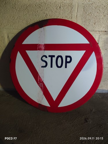 Ancien panneau routier - ancien,