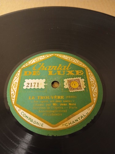 Disque 78t note - disque,