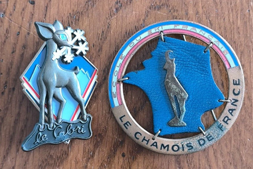 Insigne ski chamois - ski, de