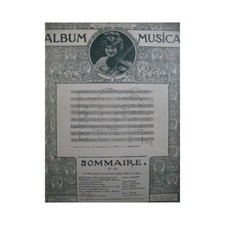 Album Musica No 53 Piano ou Chant Piano 1907