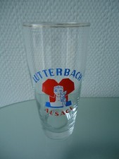 VERRE BIERE LUTTERBACH ALSACIENNE
