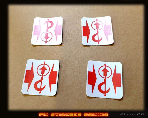 Lot stickers emplacement - de,