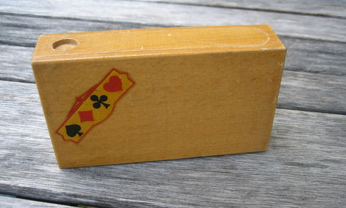 Ancien etui boite jeu de - à,