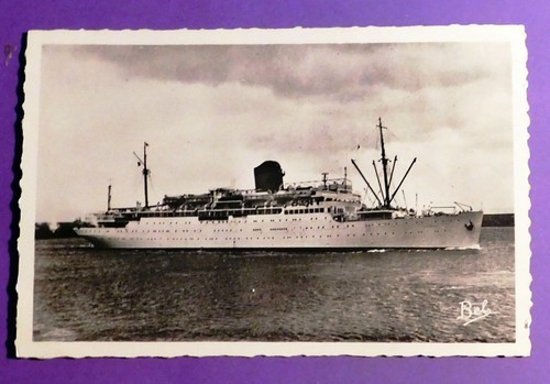 Carte postale paquebot - carte, postale.