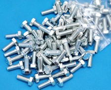 Lot de 100 x vis boulon acier M 8 x 20 mm tête hexagonale 8.8 WURTH ( ZE332 )