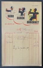 Facturette 1938 dubo - facturette,