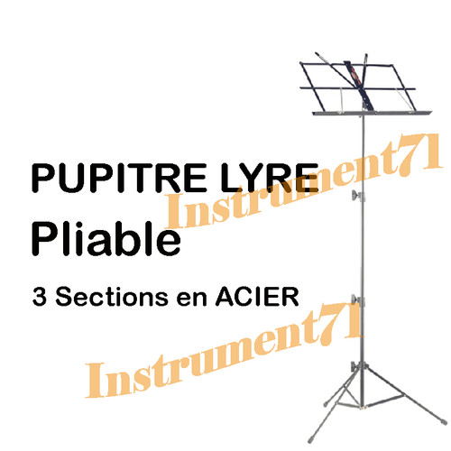 Pupitre parties pliable - parties,
