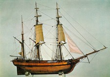 BATEAU MER MUSEE MARINE MARSEILLE TROIS MATS BARQUE DE COMMERCE VOILIER