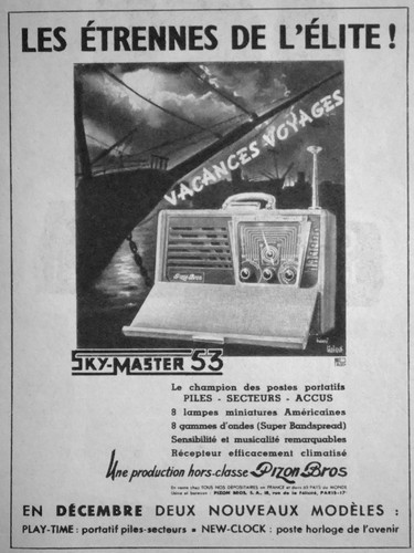 Publicité presse 1953 - presse,