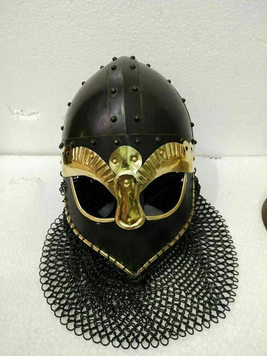 Casque médiéval croisé - médiéval,