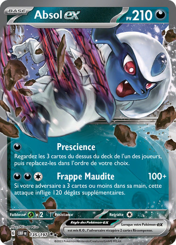 Carte pokémon absol - carte,