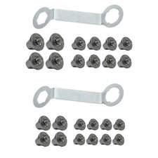 Lot de 12 crampons de football