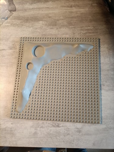 Lego plaque lunaire - plaque, lunaire,