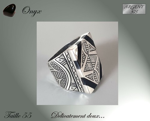 Belle bague style berbère - bague, en