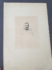 ESCRIME EPEE ANCIEN MAITRE D ARMES GRAVURE XIXeS VIGEANT COLLECTION