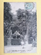 cpa de 1906 LE PLESSIS ROBINSON Restaurant Guinguette CABANES dans les ARBRES