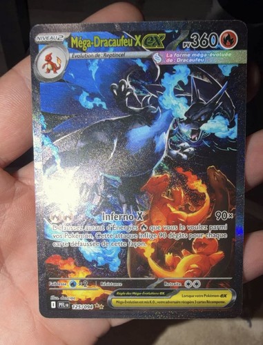 Mega dracaufeu ex - dracaufeu, x