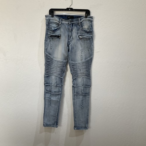 Waimea skinny moto jeans mens - skinny,