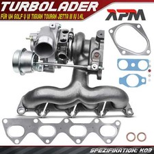 Turbo pour audi golf - a1, vw
