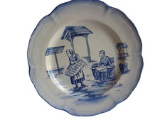 ASSIETTE FAÏENCE DE FRANCE