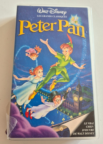 Peter pan disney cassette - -,