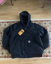 Carhartt Black Bomber Jacket M