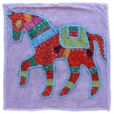 Housse de coussin en coton