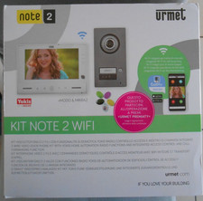 Interphone Video URMET KIT NOTE 2 WIFI - contrôle d'accès - 1723/95