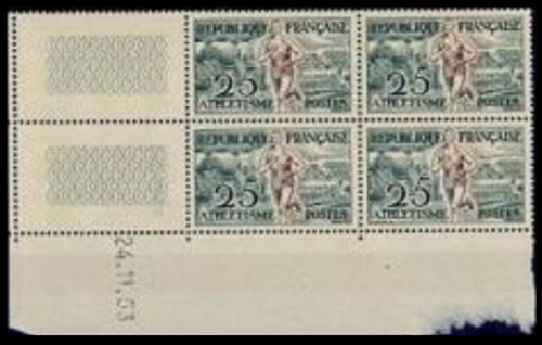 Coin daté athlétisme - athlÉtisme, du