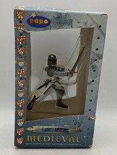 PAPO Chevalier Médiéval Épée Prestige Figurine Peinte à la Main