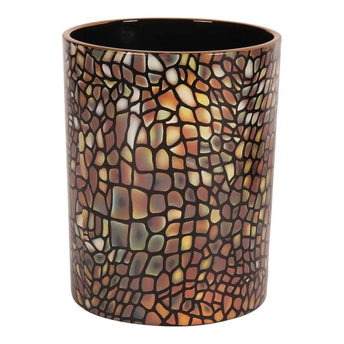Photophore mosaïque verre