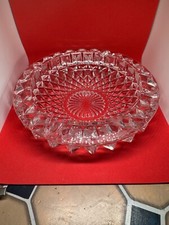 cendrier en verre de 20 cm de diamètre