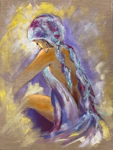 Tableau peint - , à