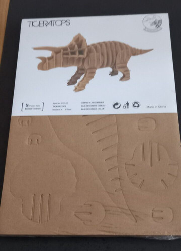 Maquette carton ticeratops - maquette,