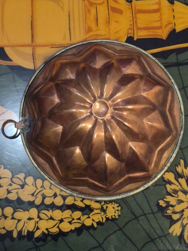 Ancien moule cuivre étamé - moule,